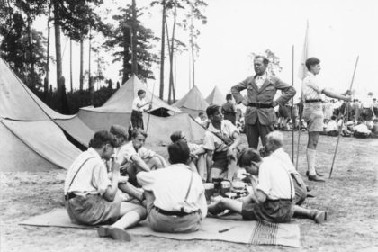 Camp de la jeunesse Bündisch près de Berlin