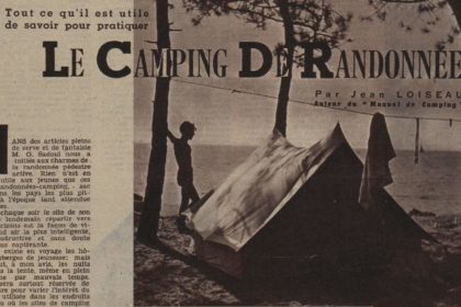 Le camping de randonnée par Jean Loiseau Le camping de randonnée par Jean Loiseau