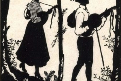 Trebicky, E., Wanderer mit Laute und Gitarre_Wandervogel-fr