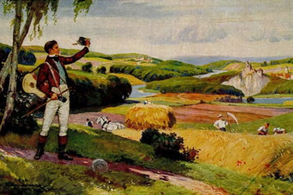 Jeune en randonnée