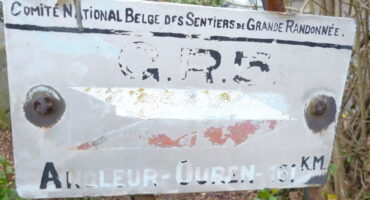 GR5_Belgique Plaque commémorative du premier GR5
